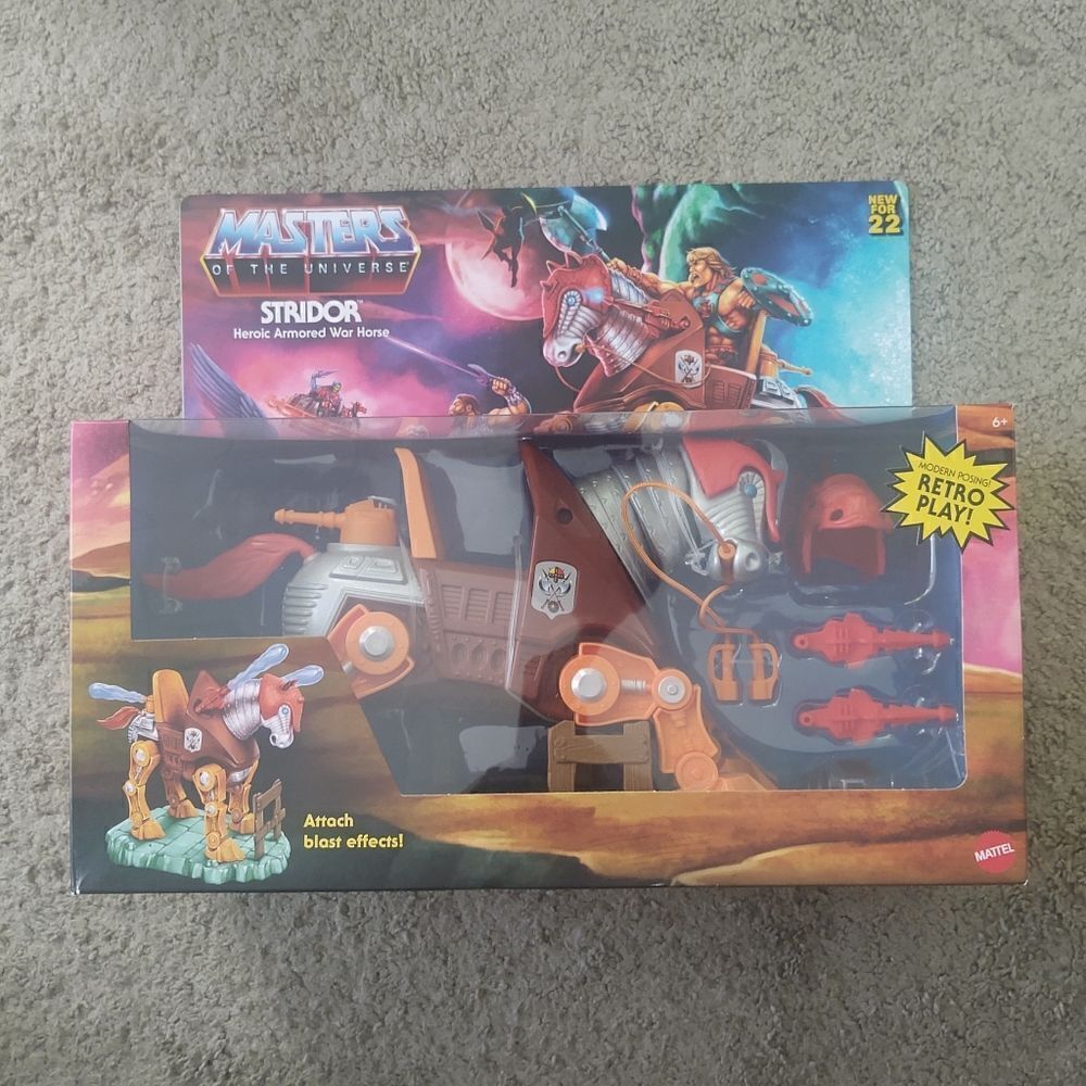 Masters Of The Universe Origins Stridor RETRO BRAND NEW SEALED